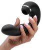 Picture of Shegasm 5 Star 10X Tapping G-Spot Silicone Vibrator with Suction - Black