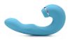 Picture of Shegasm 5 Star 10X Tapping G-Spot Silicone Vibrator with Suction - Teal
