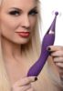 Picture of Pulsing G-spot Pinpoint Silicone Vibrator with Attachments