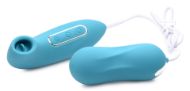 Picture of Entwined Silicone Thumping Egg and Licking Clitoral Stimulator