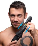 Picture of 10X Silicone Vibrating and Thrusting Dildo