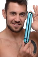 Picture of XL Vibrating Metallic Bullet - Blue