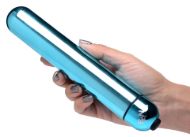 Picture of XL Vibrating Metallic Bullet - Blue