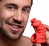 Picture of Red Chamber Silicone Chastity Cage