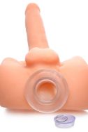 Picture of Ass Bung Clear Hollow Anal Dilator with Plug - XL