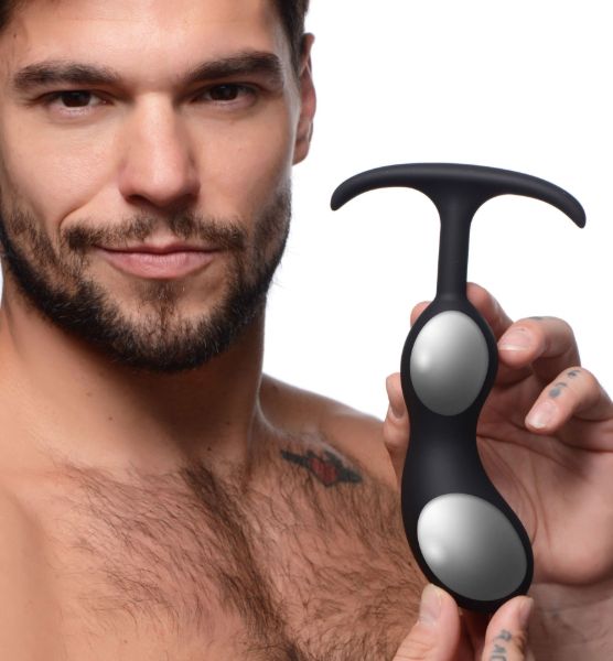 Picture of Premium Silicone Weighted Prostate Plug - Large