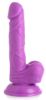 Picture of 6.5 Inch Dildo with Balls - Purple
