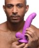 Picture of 7.5 Inch Dildo with Balls - Purple