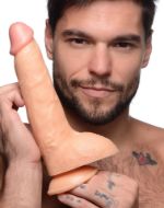 Picture of Beefy Brad 9 inch Dildo with Balls - Light
