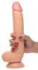 Picture of Long Logan 10 Inch Dildo with Balls - Light