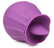 Picture of Bloomgasm Wild Violet 10X Silicone Clit Licking Stimulator - Purple
