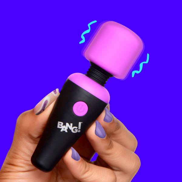 Picture of 10X Ultra Powerful Silicone Mini Wand - Purple