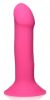 Picture of 10X Squeezable Vibrating Dildo - Pink
