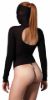 Picture of Opaque Masked Teddy with Beaded G-String