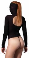 Picture of Opaque Masked Teddy with Beaded G-String