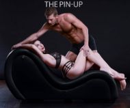 Picture of Kinky Couch Sex Chaise Lounge with Love Pillows - Black