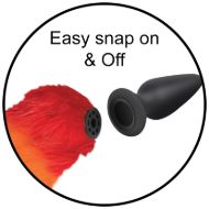 Picture of Interchangeable Rainbow Fox Tail