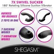 Picture of 7X Swivel Sucker 180 Rotating Silicone Suction Vibrator