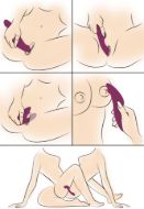 Picture of 7X 180 Degree Rotating Silicone Swivel Licking Vibrator