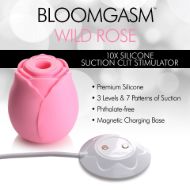 Picture of Bloomgasm Wild Rose 10X Suction Clit Stimulator - Pink