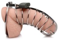Picture of Stainless Steel Spiked Chastity Cage