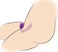 Picture of Pose Plus 10X Pulsing Bendable Silicone Vibrator