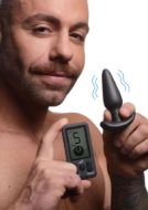Picture of 25X Vibrating Silicone Butt Plug with Remote Control