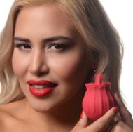 Picture of Bloomgasm Wild Violet 10X Silicone Clit Licking Stimulator - Red