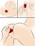 Picture of Bloomgasm Wild Violet 10X Silicone Clit Licking Stimulator - Red