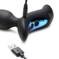 Picture of Shock-Beads 80X Vibrating & E-stim Silicone Anal Beads with Remote