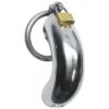 Picture of Forged Captor Locking Stainless Steel Chasity Cage