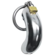 Picture of Forged Captor Locking Stainless Steel Chasity Cage
