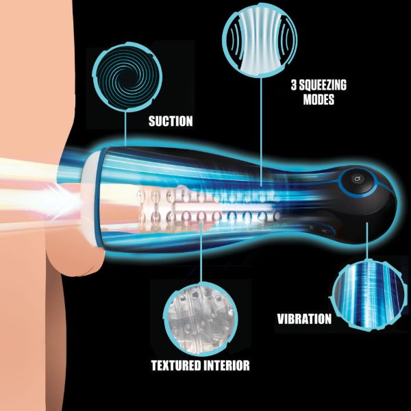 Picture of The Milker Extreme 16X Sucking, Squeezing, and Vibrating Masturbator