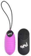 Picture of 28X Ribbed Silicone Vibrating Egg with Remote Control