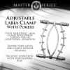Picture of Spread Em Stainless Steel Poker Labia Clamp with Adjustable Pressure Screws