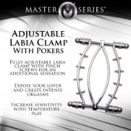 Picture of Spread Em Stainless Steel Poker Labia Clamp with Adjustable Pressure Screws