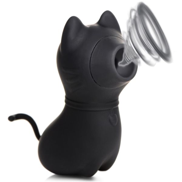 Picture of Sucky Kitty Silicone Clitoral Stimulator - Black