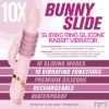 Picture of 10X Bunny Slide Ring Silicone Vibrator