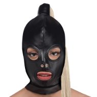 Picture of Blonde Ponytail Bondage Hood