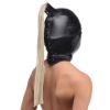 Picture of Blonde Ponytail Bondage Hood