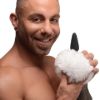 Picture of Small Anal Plug with Interchangeable Bunny Tail - White