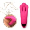Picture of 10X Triple Rabbit Silicone Vibrator - Pink