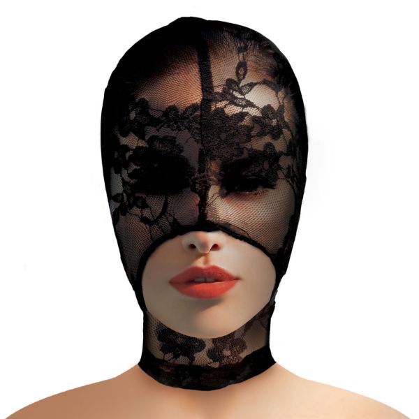 Picture of Lace Seduction Bondage Hood