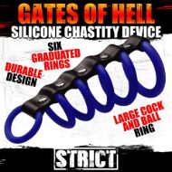 Picture of Silicone Gates of Hell Chastity Device