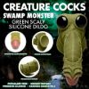 Picture of Swamp Monster Green Scaly Silicone Dildo