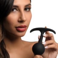 Picture of Premium Silicone Round Weighted Anal Plug - Large