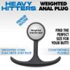 Picture of Premium Silicone Round Weighted Anal Plug - Medium