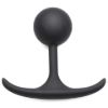 Picture of Premium Silicone Round Weighted Anal Plug - Small