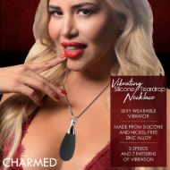 Picture of 10X Vibrating Silicone Teardrop Necklace
