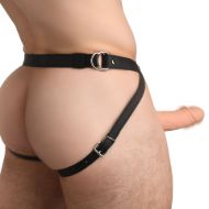 Picture of 2 Inch Erection 28X Realistic Vibrating Silicone Penis Sheath with Remote - Light